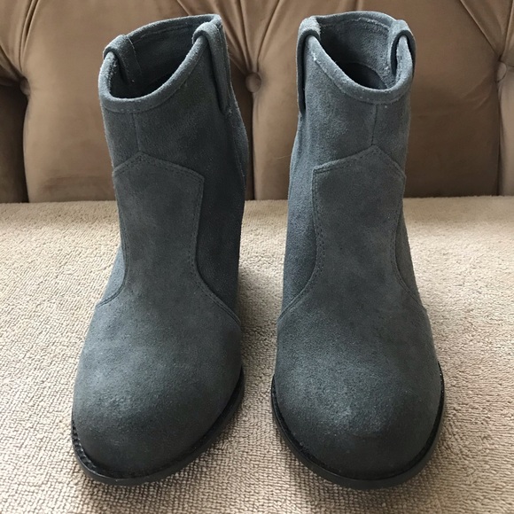 Splendid grey suede boot - Picture 4 of 9
